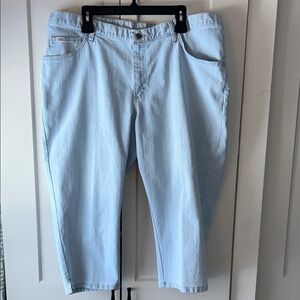 Blu Women's Light Blue Cropped Jeans